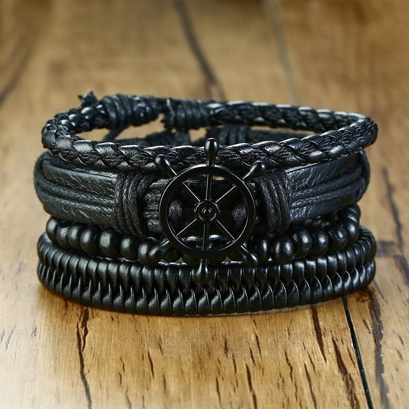 Armband Set, bestehend aus 4 verschiedenen Designs.