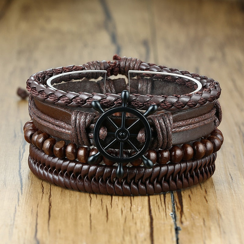 Armband Set, bestehend aus 4 verschiedenen Designs.