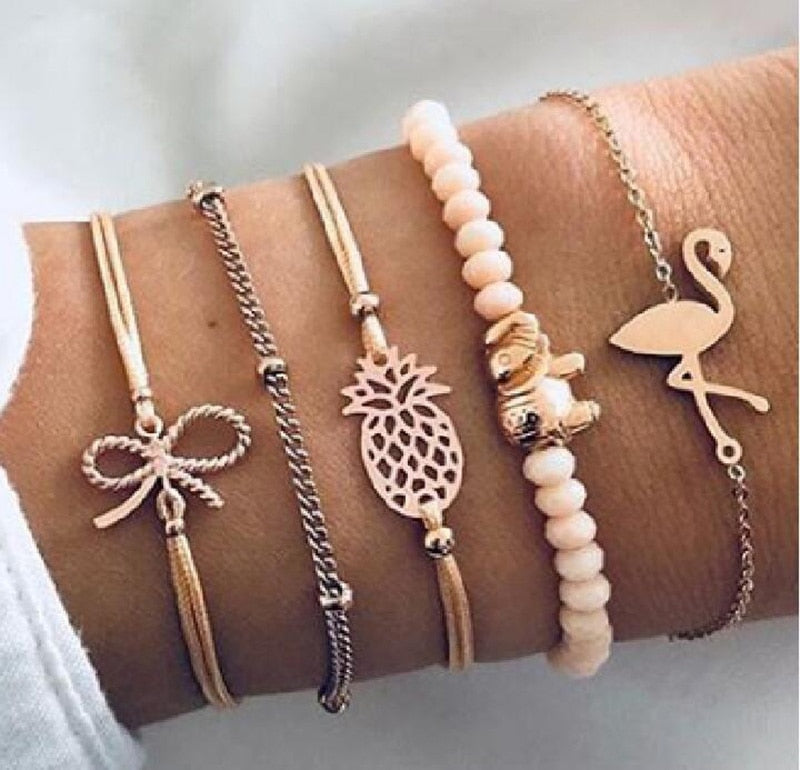 Armband für Frauen im schicken Design im Set in verschiedenen Varianten