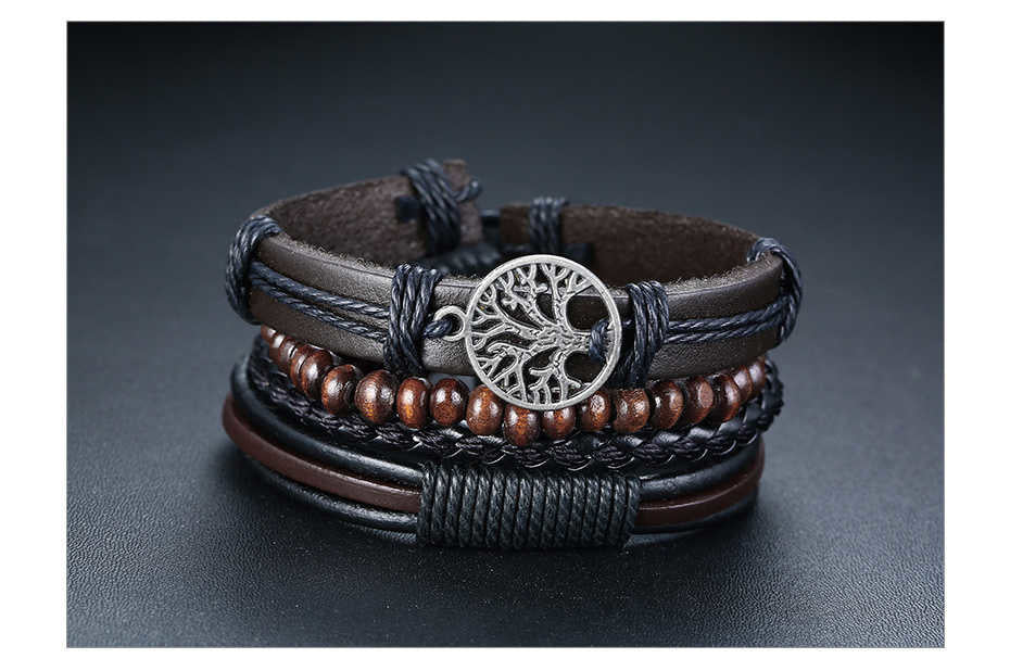 Armband Set, bestehend aus 4 verschiedenen Designs.