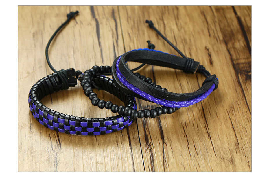 Armband Set, bestehend aus 4 verschiedenen Designs.